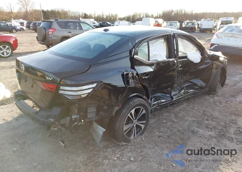 2021 Nissan Sentra Sv Xtronic Cvt from USA, damaged, VIN 3N1AB8CV2MY267689